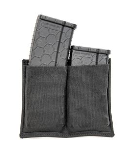 Low Profile Rifle Double Mag Pouch (MOLLE) Coyote Brown Sentry