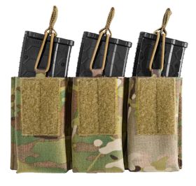 Kangaroo Triple Rifle Mag Pouch Coyote Brown Sentry