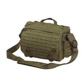 Laser-cut Messenger Bag Olive Green Maxtacs
