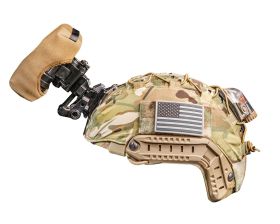 NODS Night Vision Optics Covers Mono NVGs Flat Dark Earth Sentry